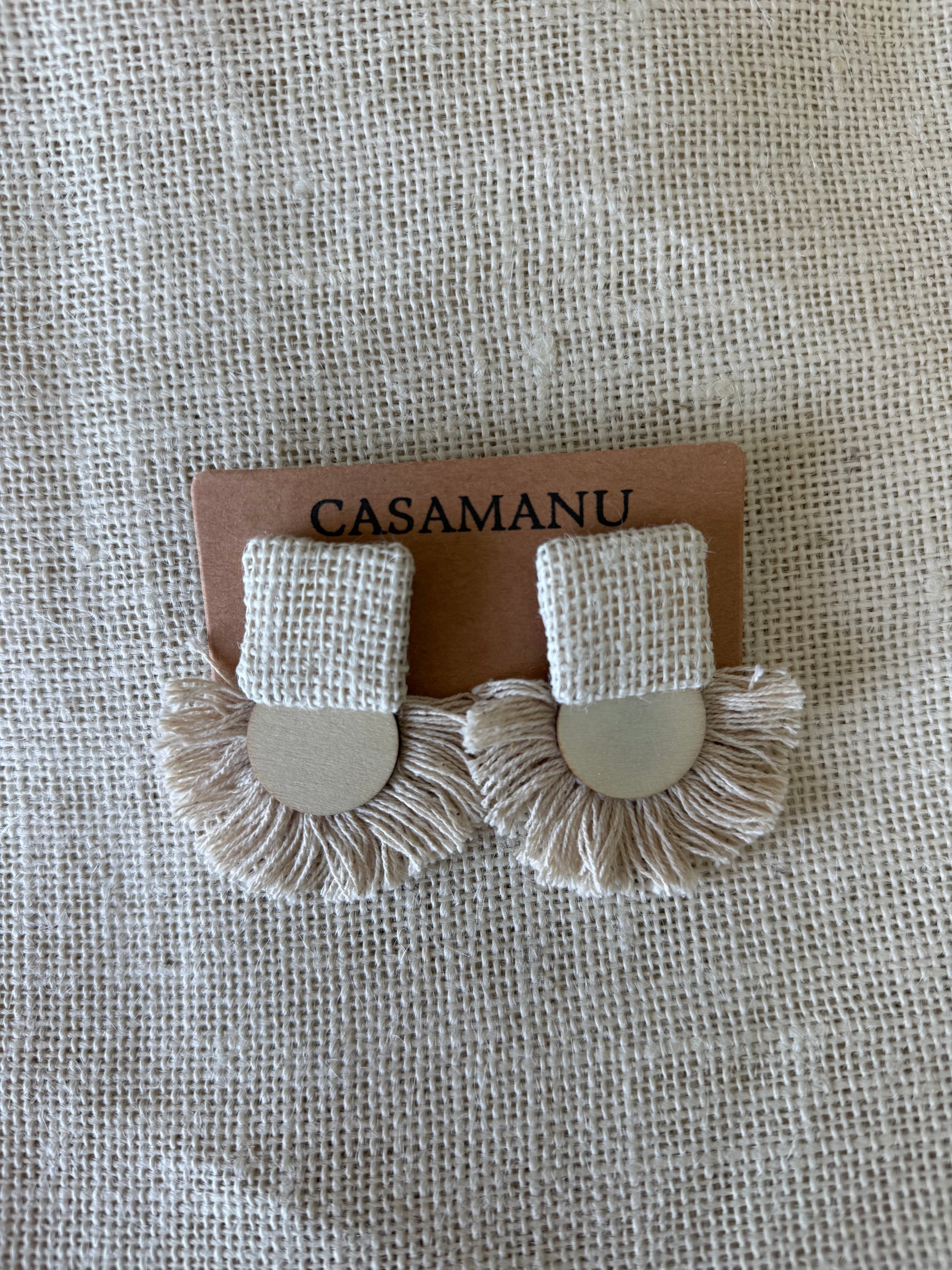 Jute Strings Earrings