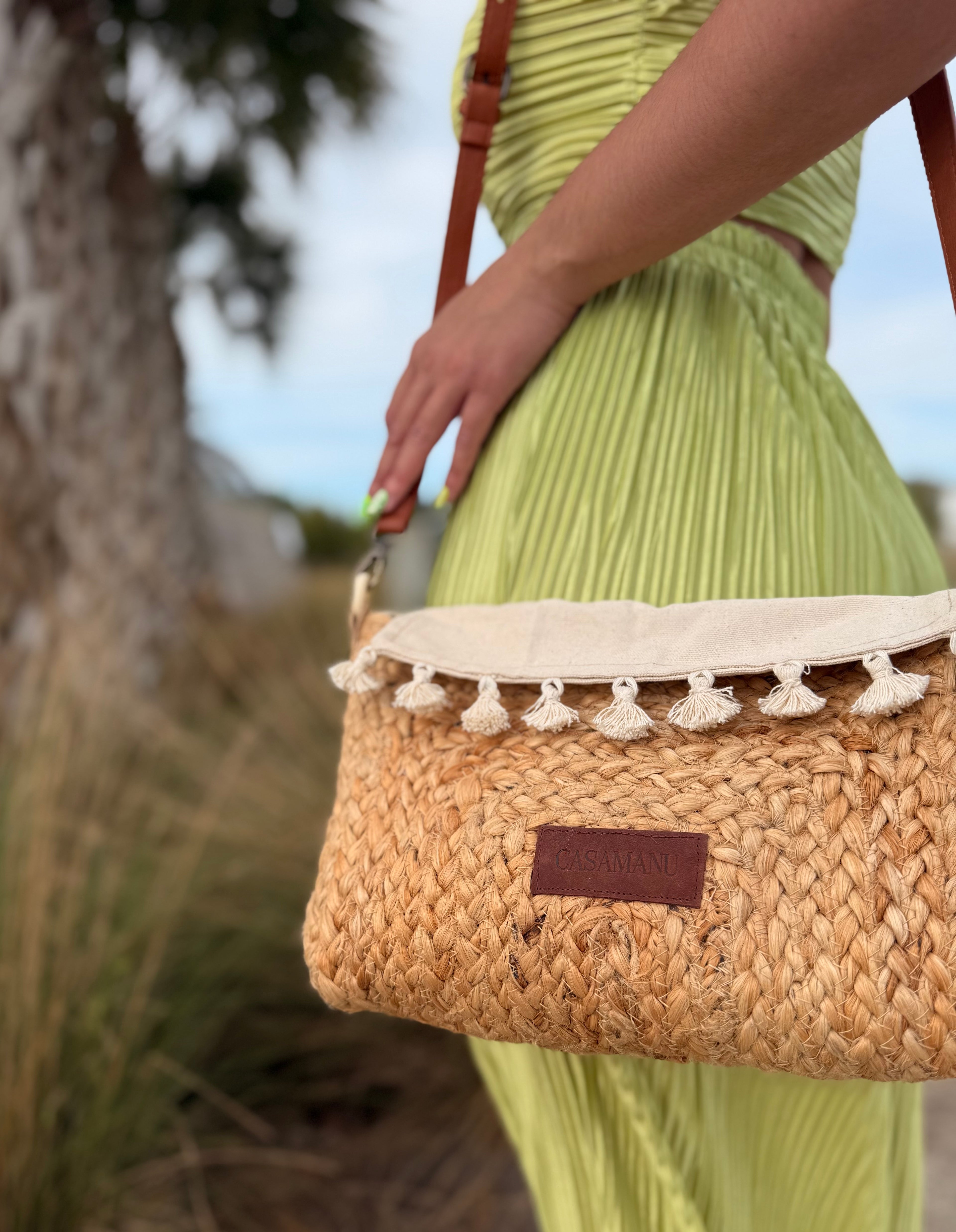 Bandolera Jute Bag
