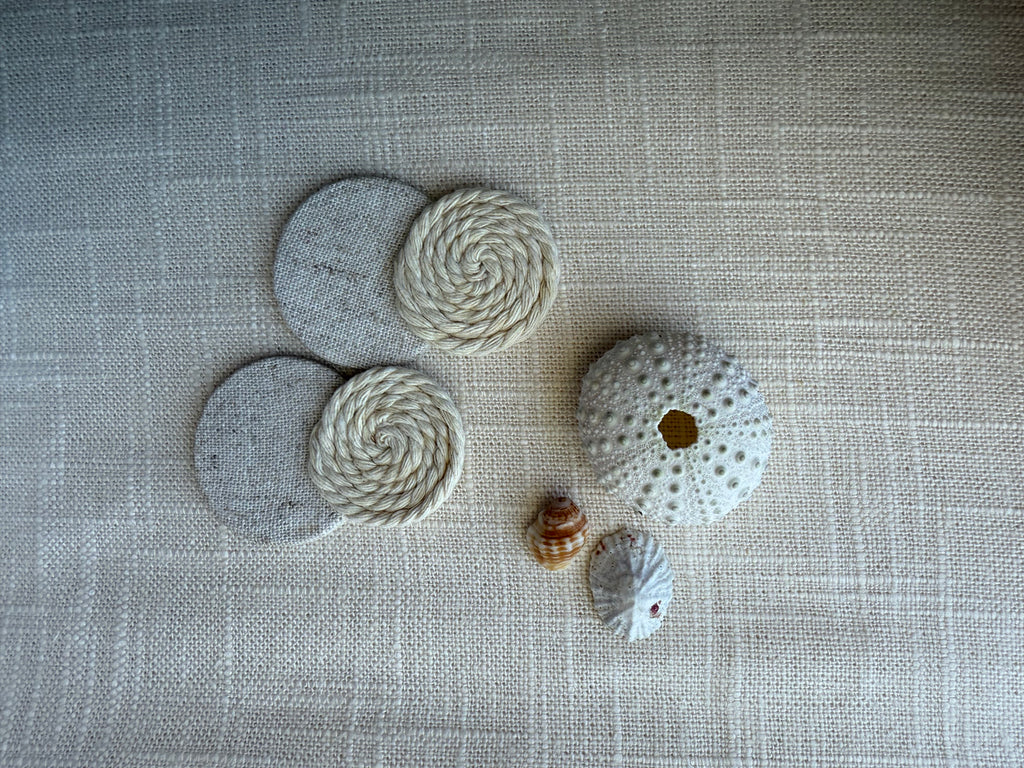 Linen Chorda Earrings