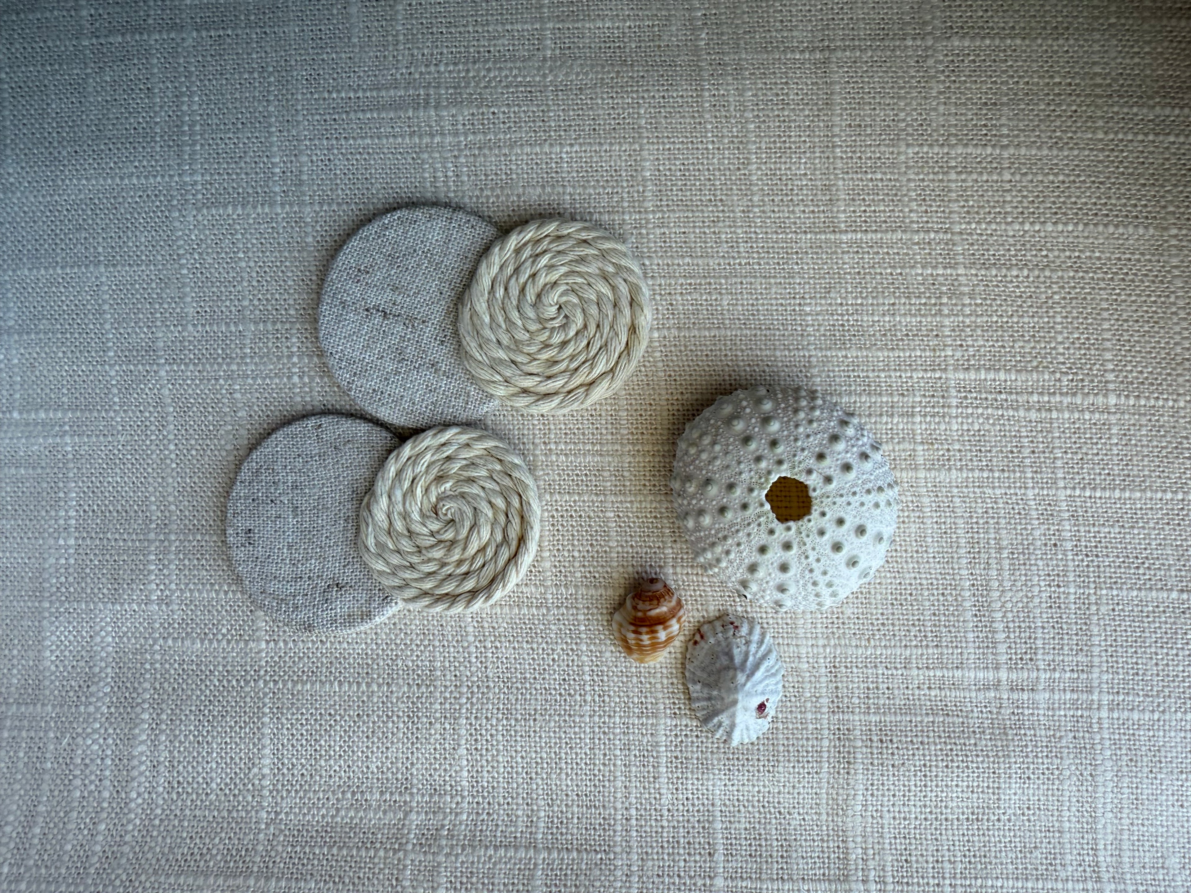 Linen Chorda Earrings