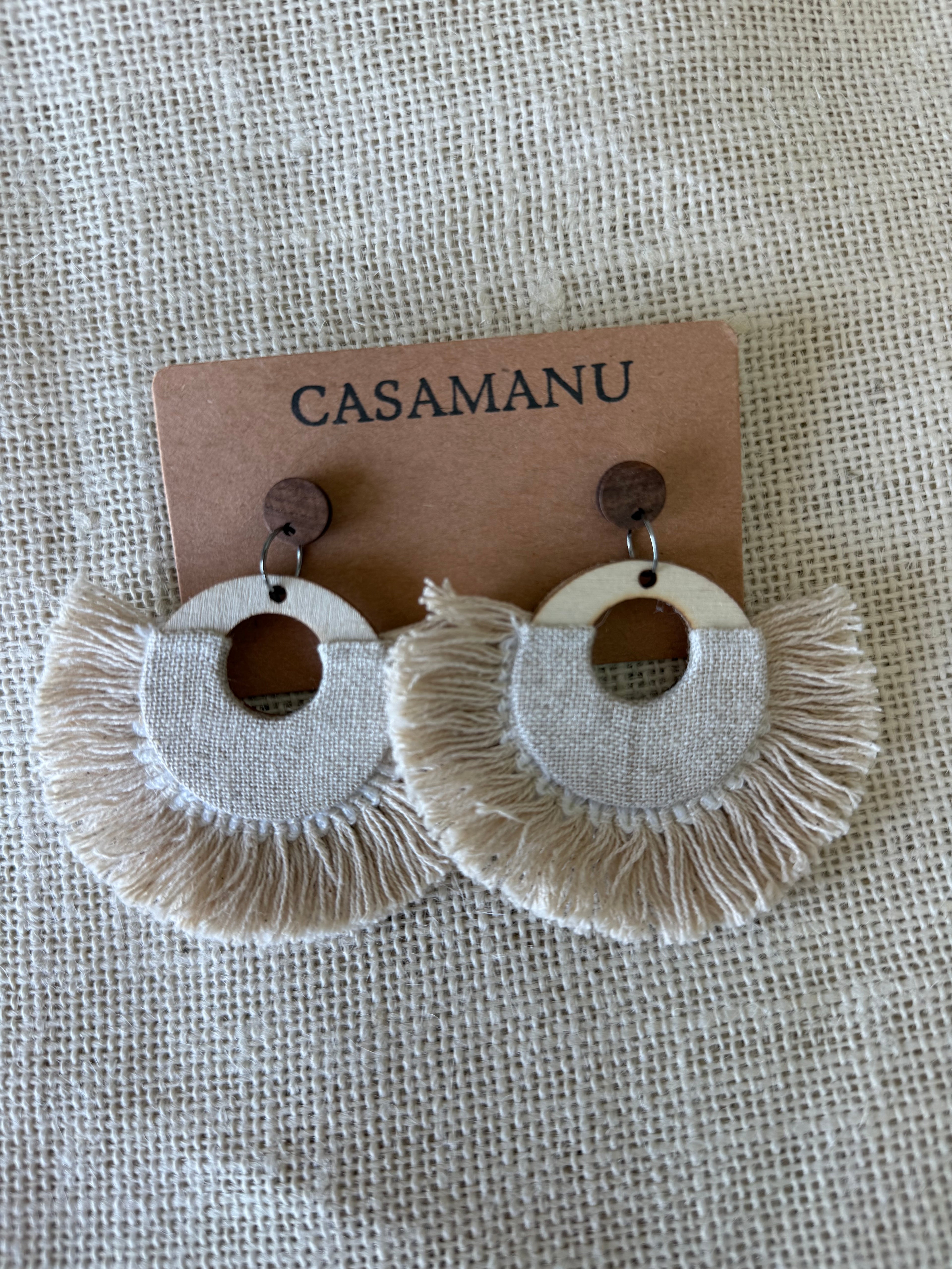 Linen Strings Earrings