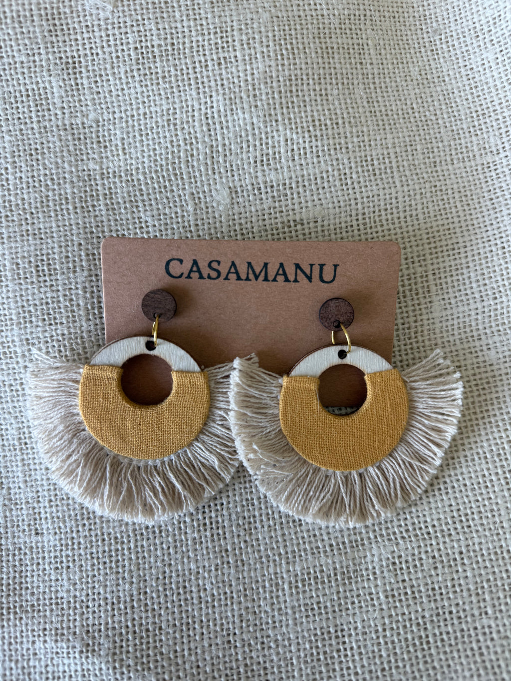 Linen Strings Earrings