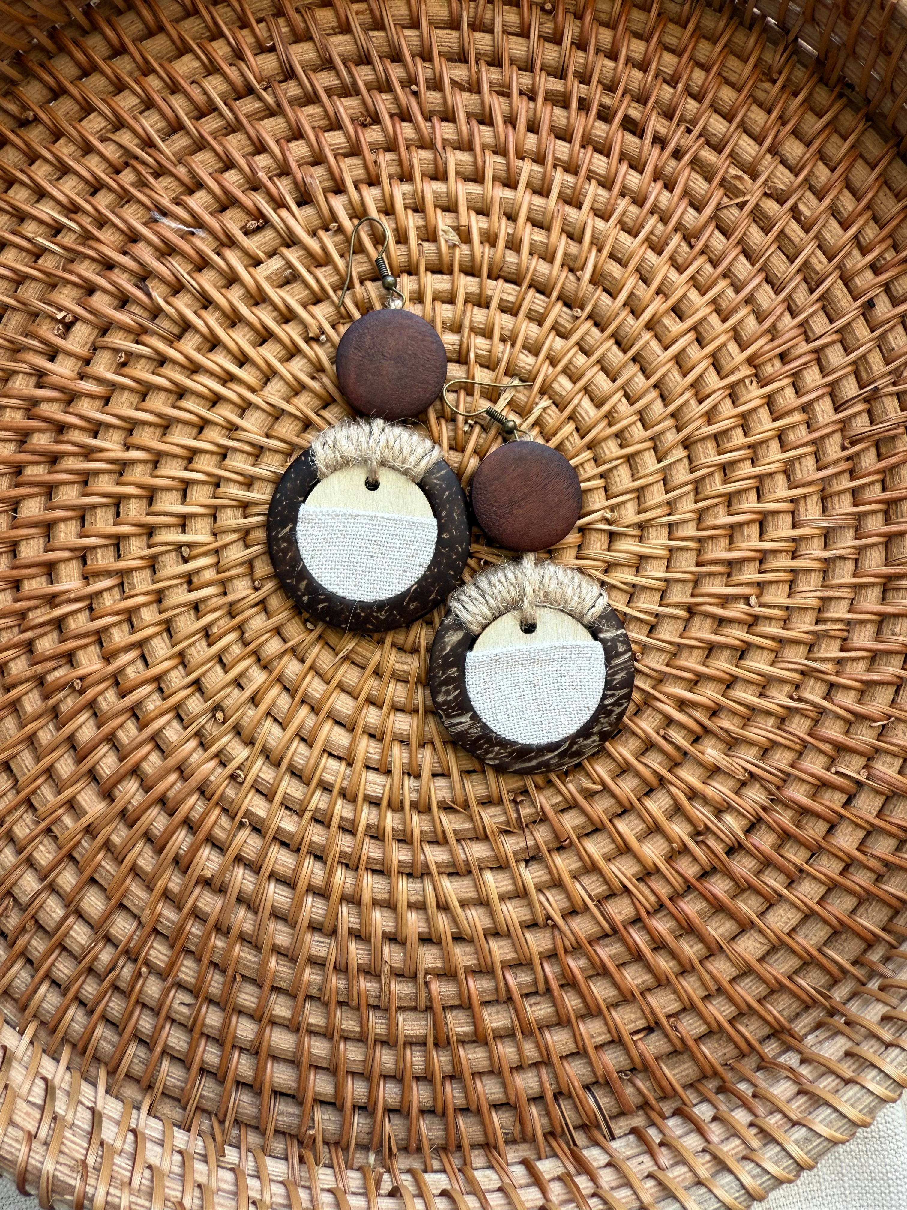 Coconut Earrings